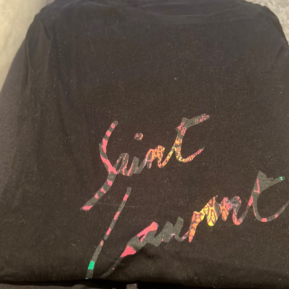 Authentic short sleeve Saint Laurent women’s tshirt